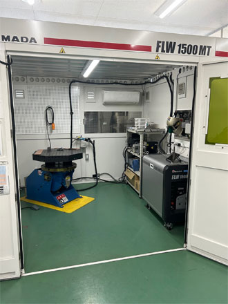 ハンディーファイバー溶接機